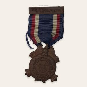 Vintage Sons of Union Veterans of the Civil War Membership Medal Badge Brooch